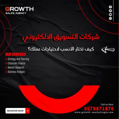 شركات التسويق الالكتروني